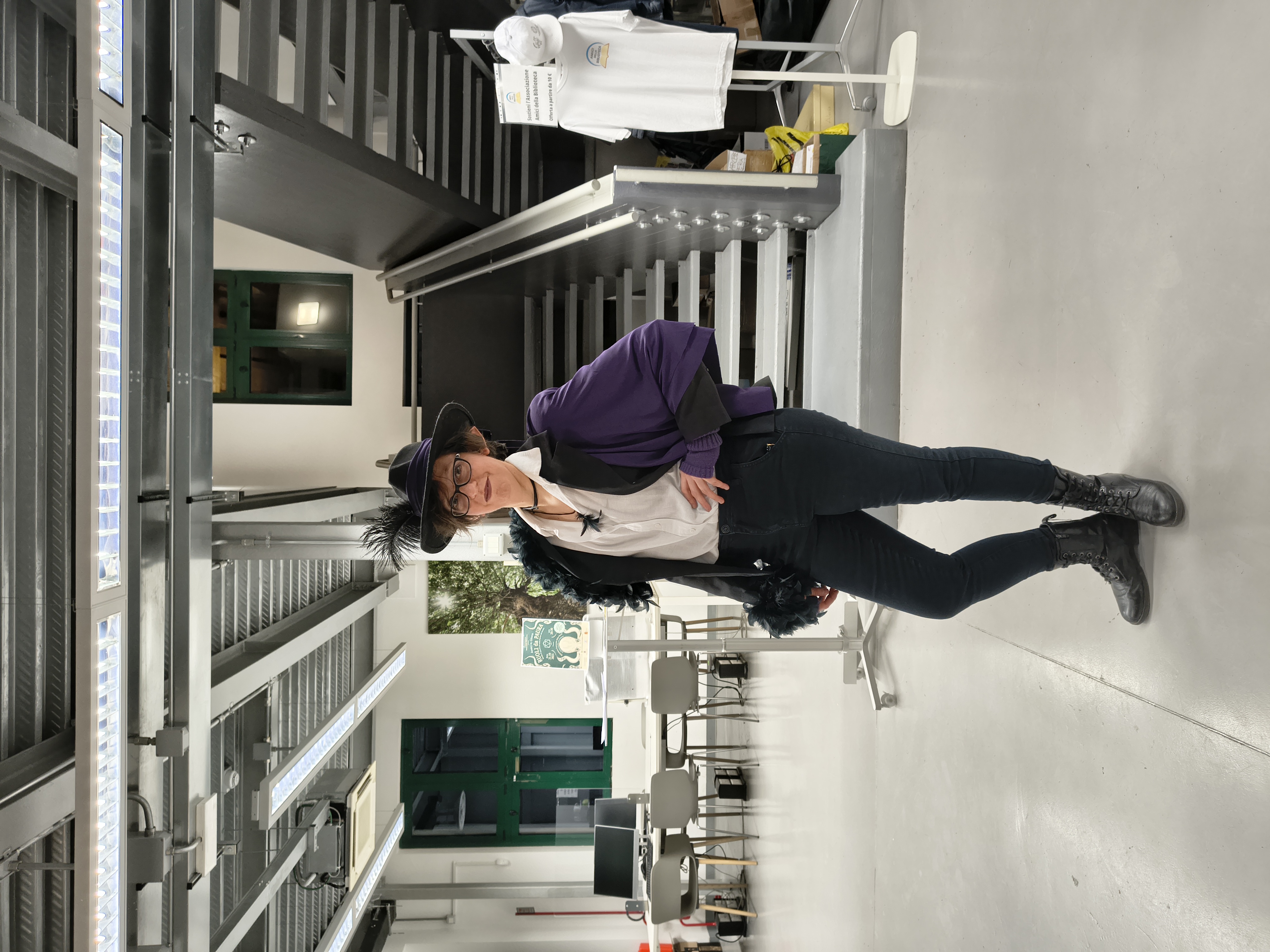 Foto Ruoli da paura 31 ottobre 2025 - Patrizia di Amici della Biblioteca